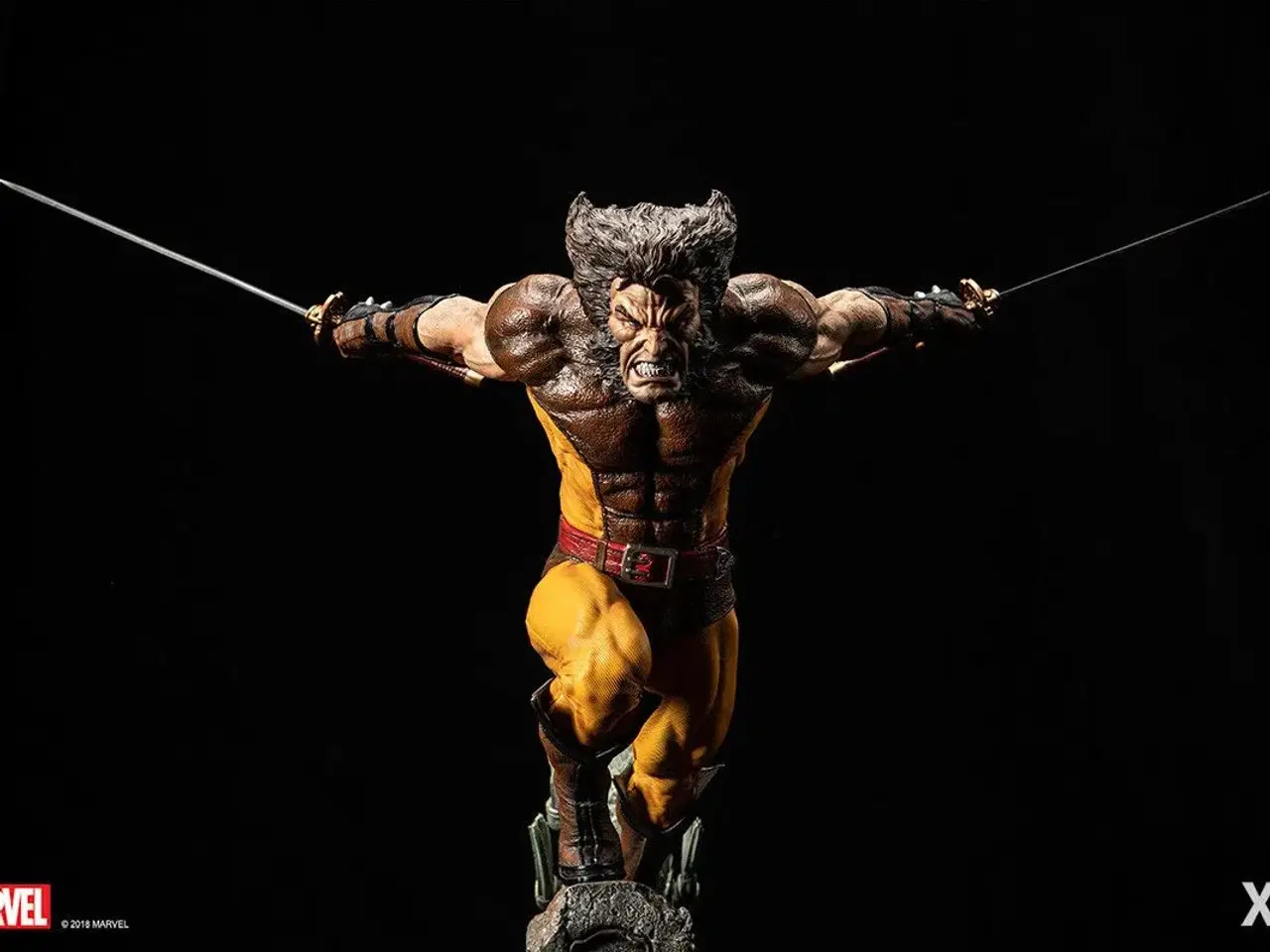 Billede 12 - Wolverine (Brown) statue XM Studios