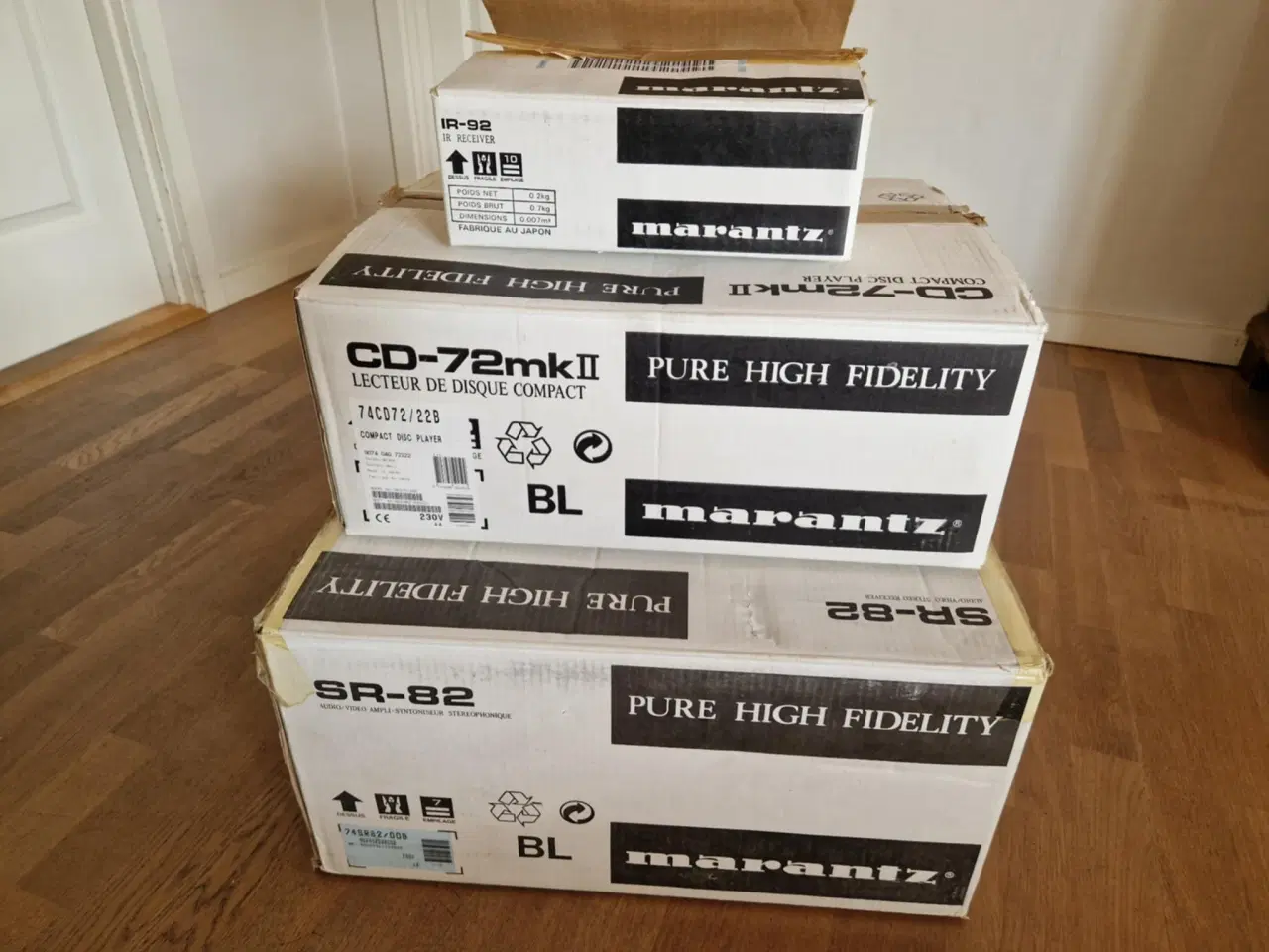 Billede 2 - Marantz High End Reciever stereoanlæg og CD 