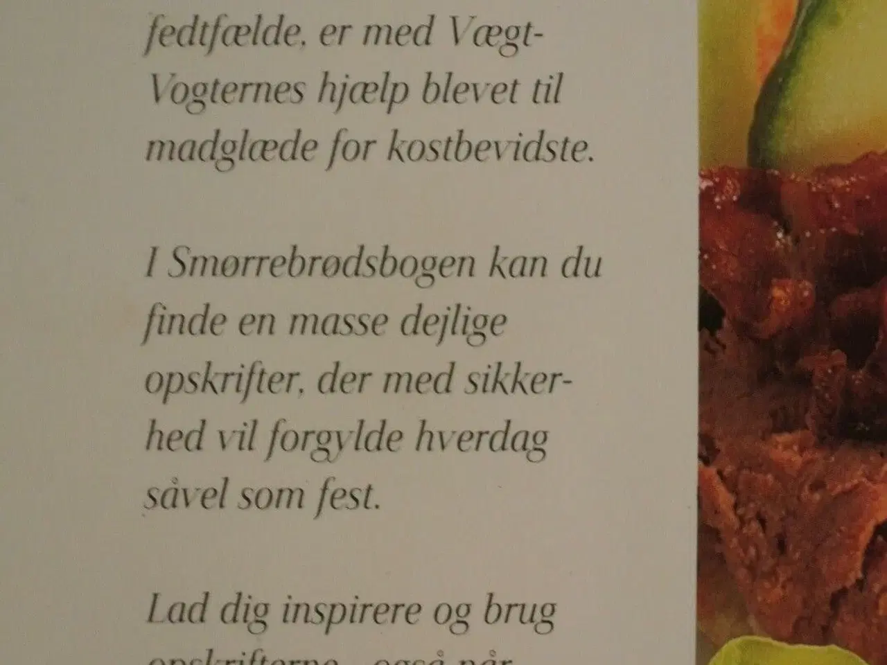 Billede 2 - smørrebrødsbogen , af anne-kerstin wedel og mette 
