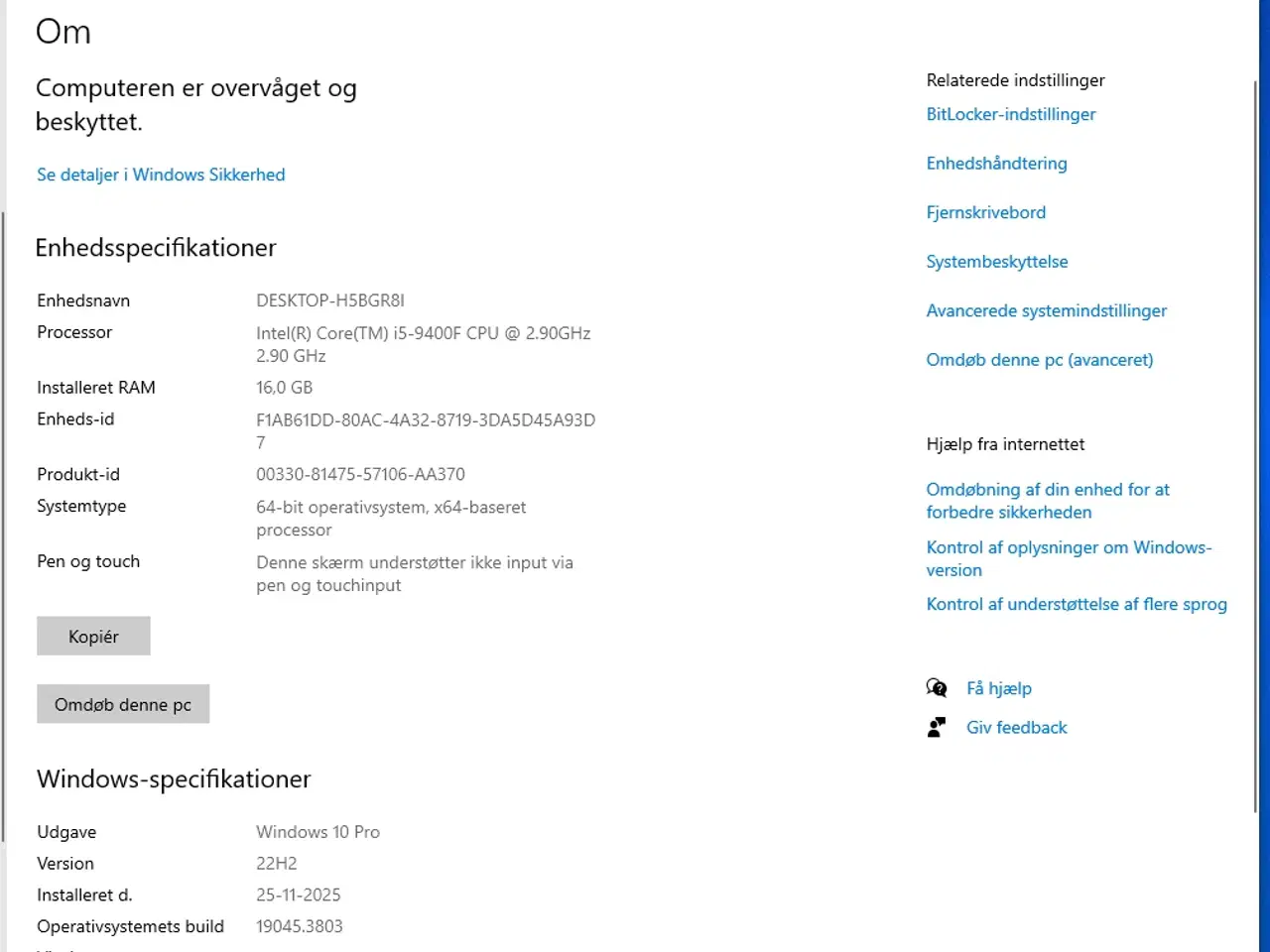 Billede 1 - Pc til salg