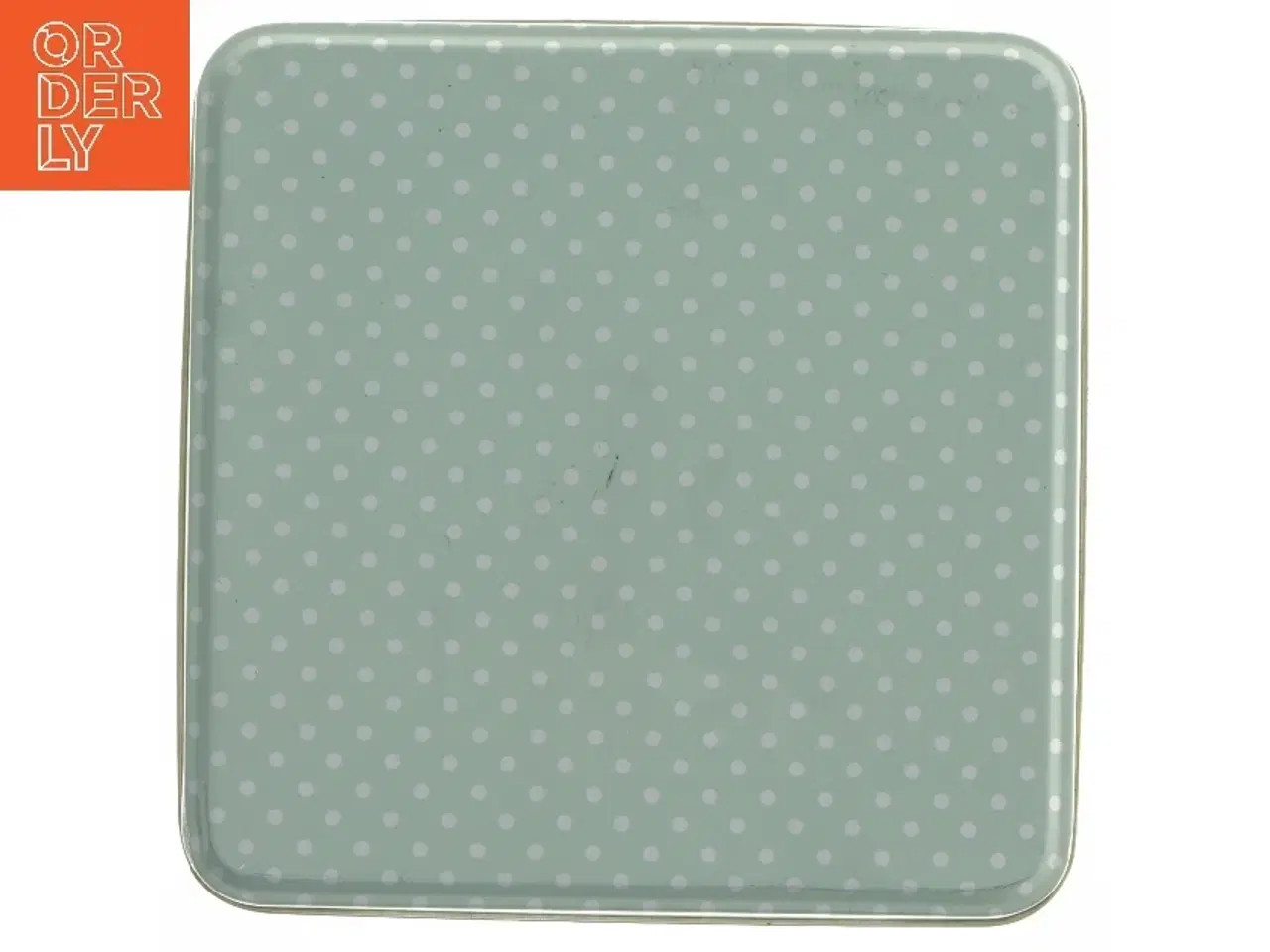 Billede 4 - Dekorativ metalboks med blomsterdesign (str. 16x15x15 cm)