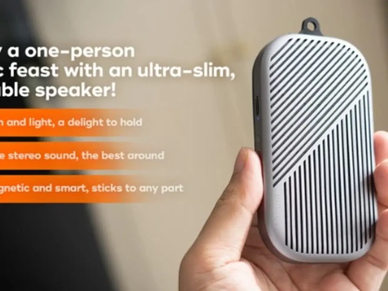 Billede 2 - Ultra-light og tynd højtaler - DUVOSS