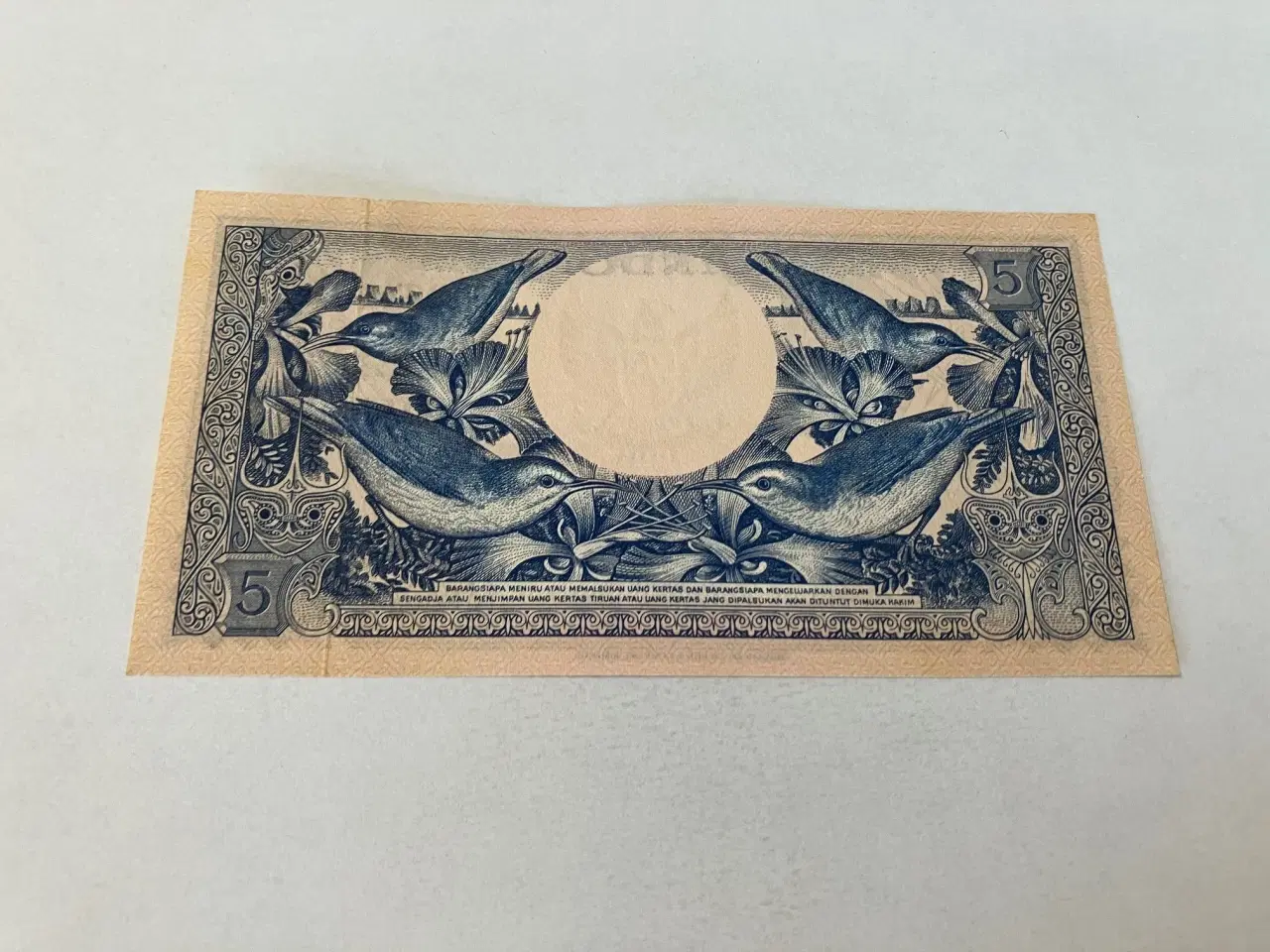 Billede 2 - 5 Rupiah Indonesia 1959
