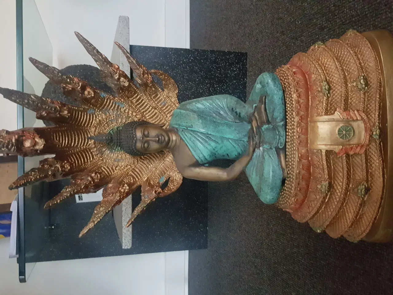 Billede 1 - siddende Buddha 