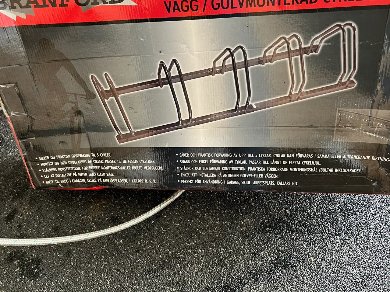 Billede 1 - Cykelstativ til 5 cykler