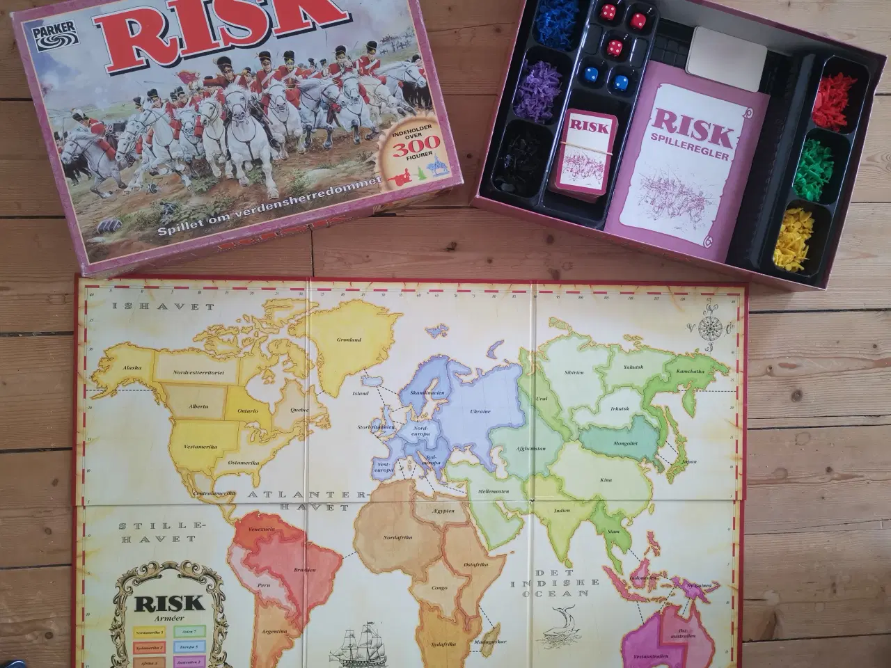 Billede 1 - RISK Brætspil Spillet om verdensherredømmet