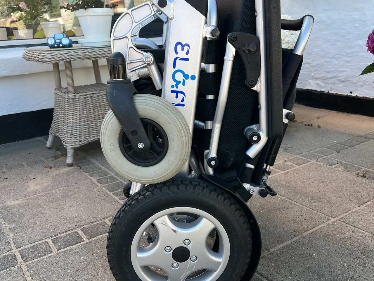 Billede 3 - El kørestol eloflex f foldbar 