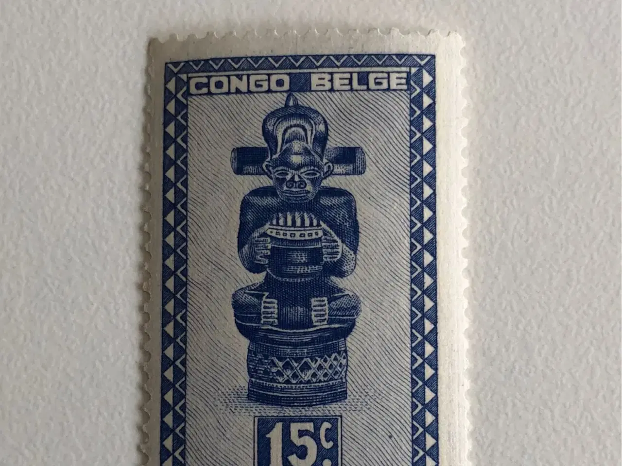 Billede 1 - Frimærke, Belgisk Congo