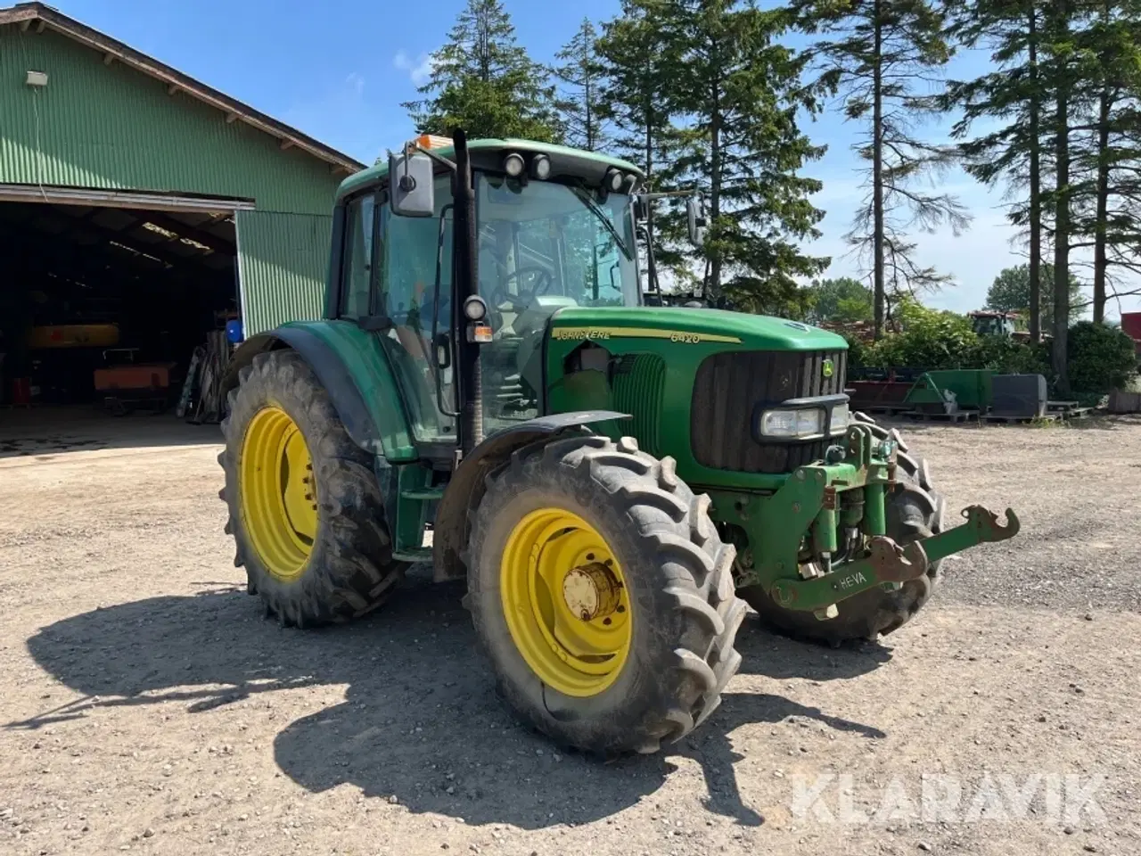 Billede 2 - Traktor John Deere 6420