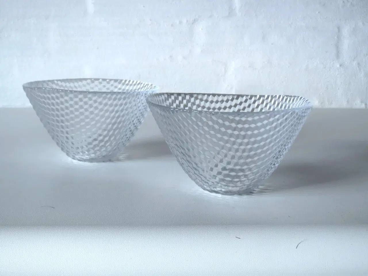Billede 2 - Holmegaard, 2 små Trigona glasskåle