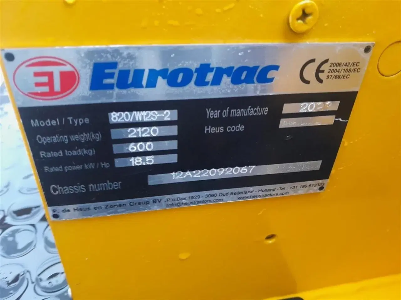 Billede 11 - Eurotrac W12S