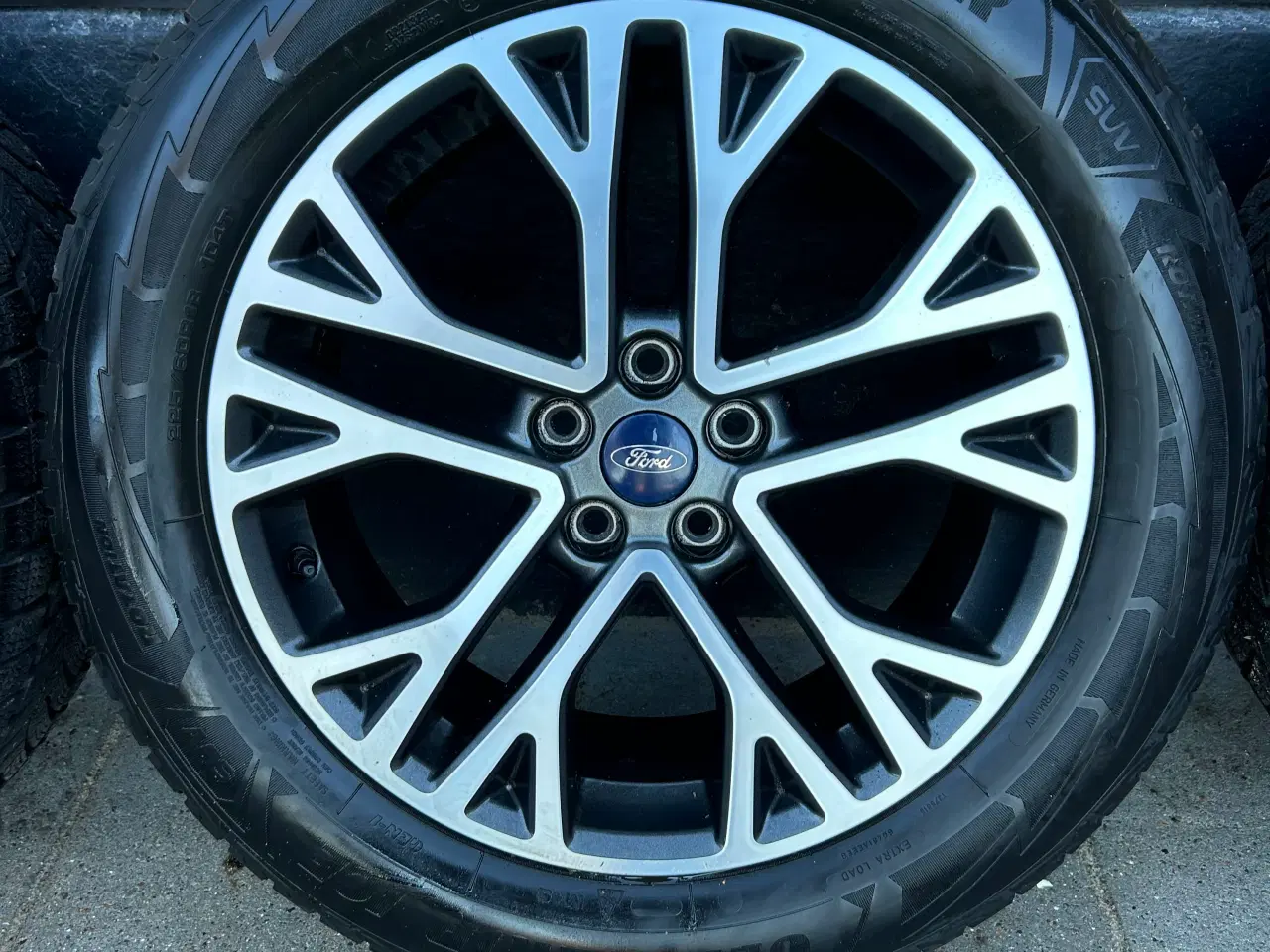 Billede 3 - Alufælger med vinterdæk