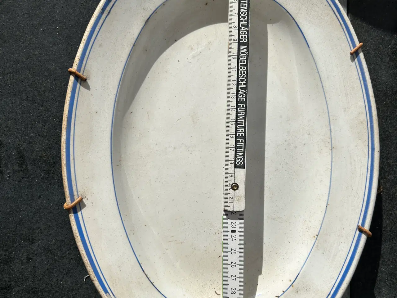 Billede 7 - Muselmalet diverse fad og tallerkener