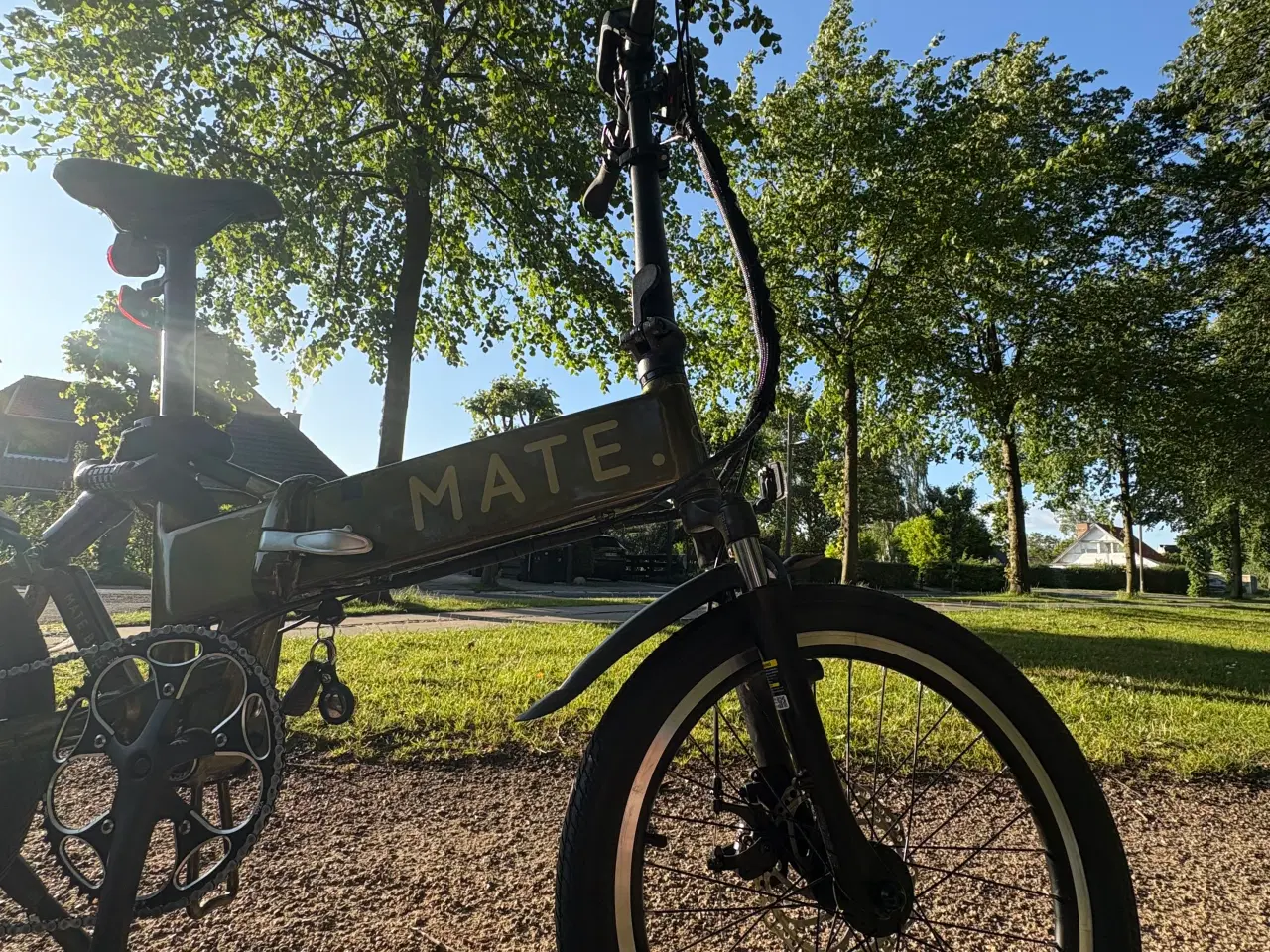 Billede 5 - Mate City - Elcykel - Olive gold