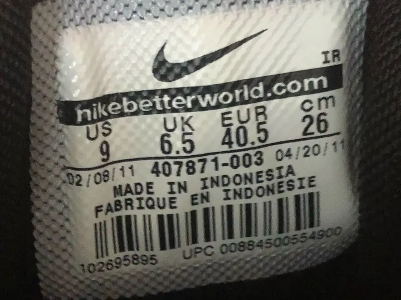Billede 6 - Ubrugte læder Nike Musique