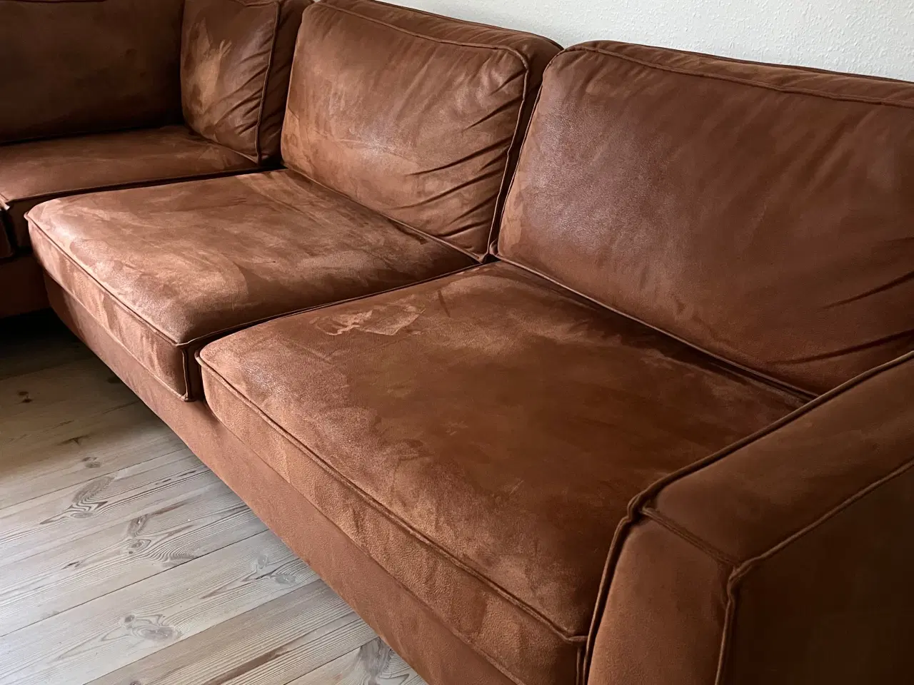 Billede 2 - Hjørnesofa med pufafslutning