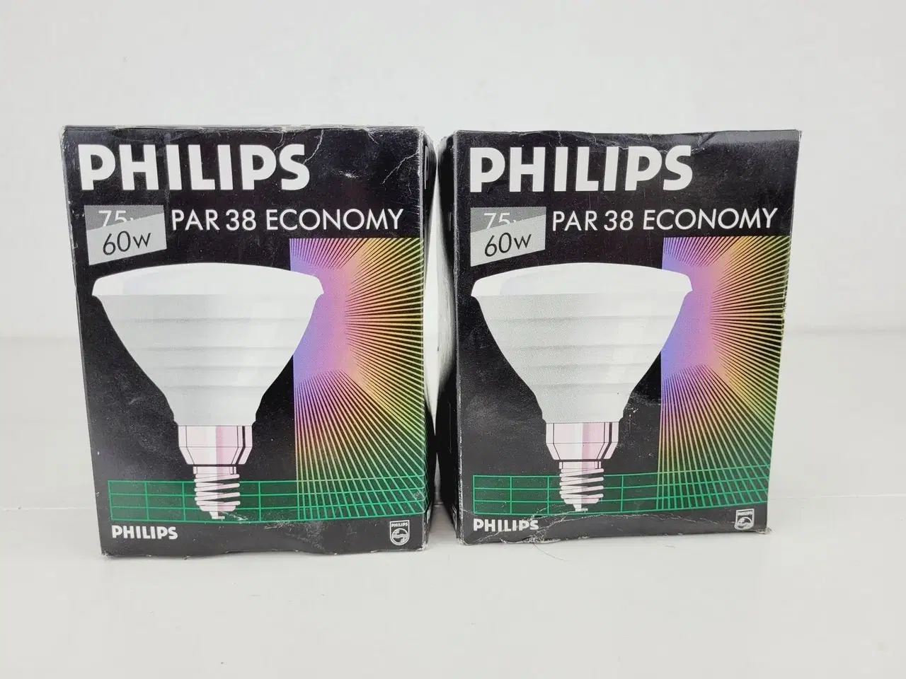 Billede 1 - 2 stk Philips par 38 economy 60w