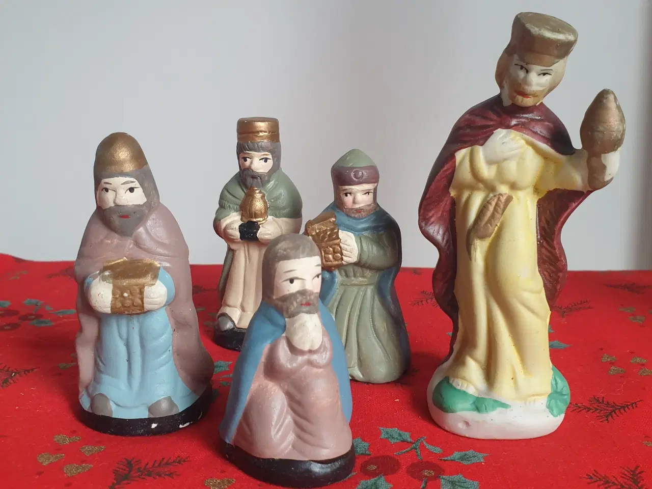 Billede 7 - Stalden i Betlehem . Gammel Krybbescene