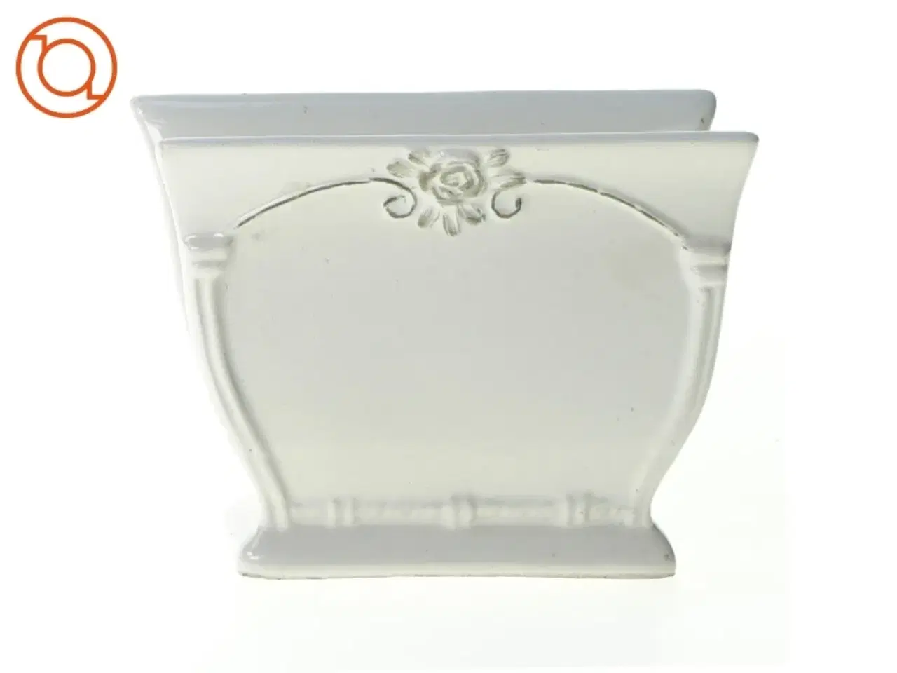 Billede 4 - Porcelæns holder fra Udesen Danmark (str. 10 x 7 x 3 cm)