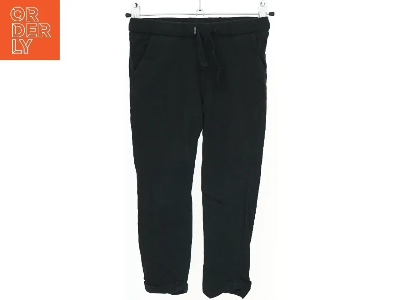 Billede 1 - Sorte joggebukser med bindebånd fra H&M (str. 104)