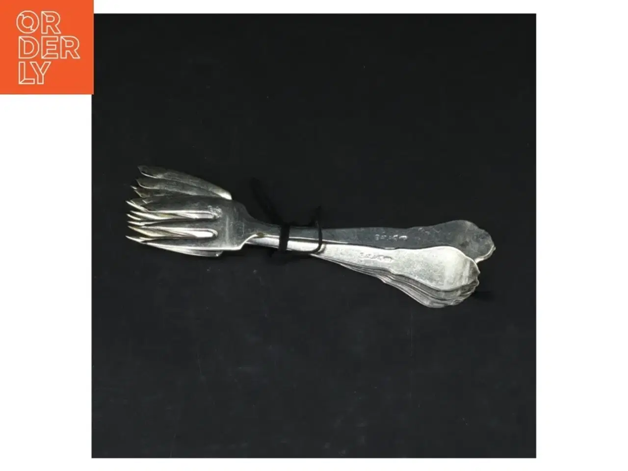 Billede 3 - Sølvplet gafler fra Atla, design ambrosius.  (str. 6 styk. 14,5 cm)