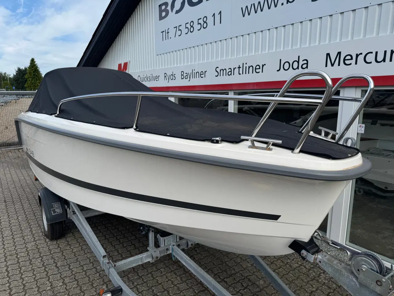 Billede 15 - 548VI Sport X-Line med 100 hk Mercury-EFI 4 takt 2,1L og 1300 kg Brenderup bådtrailer