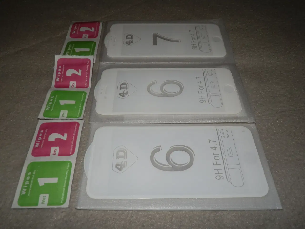 Billede 5 - Panserglas til iPhone 6, 7 og 8.