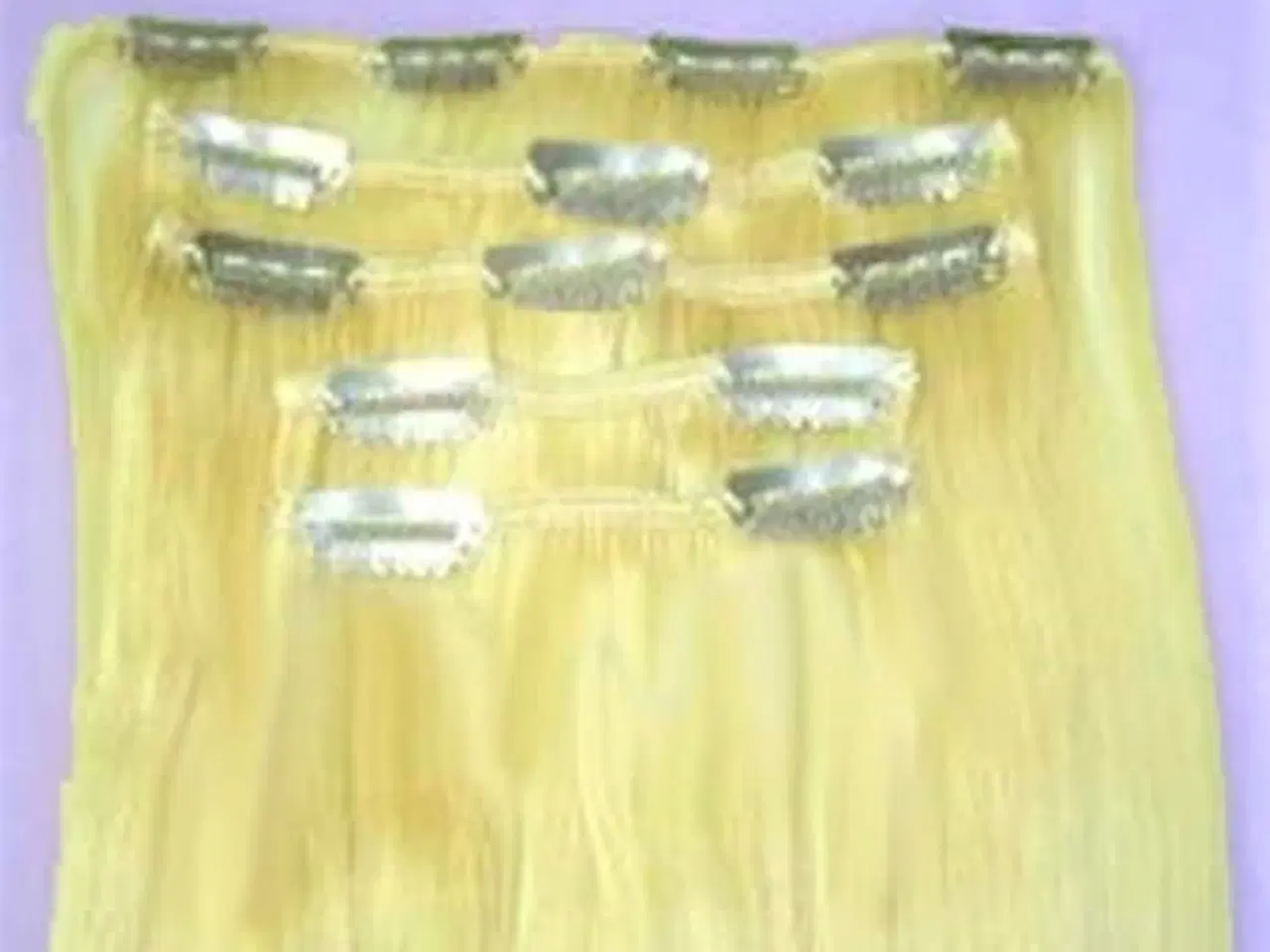 Billede 6 - CLIPS TIL EXTENSIONS  - clip on - hårpleje