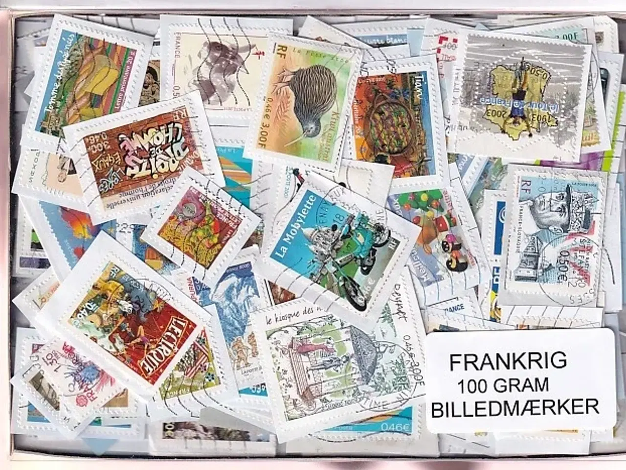 Billede 1 - Frankrig 100 g. Billedmærker