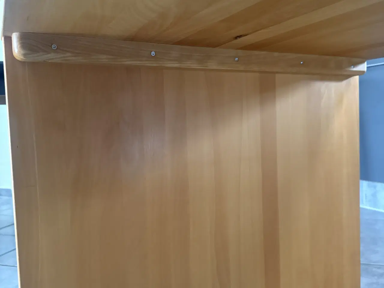 Billede 3 - Bøg spisebord væghængt