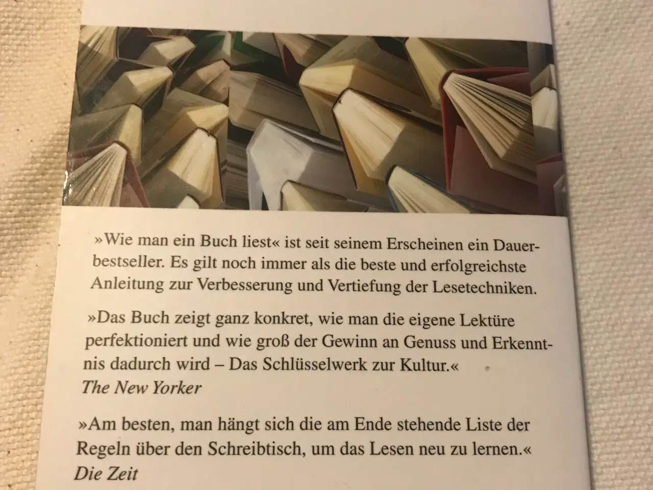 Billede 2 - Wie man ein Buch liest, Mortimer J Adler