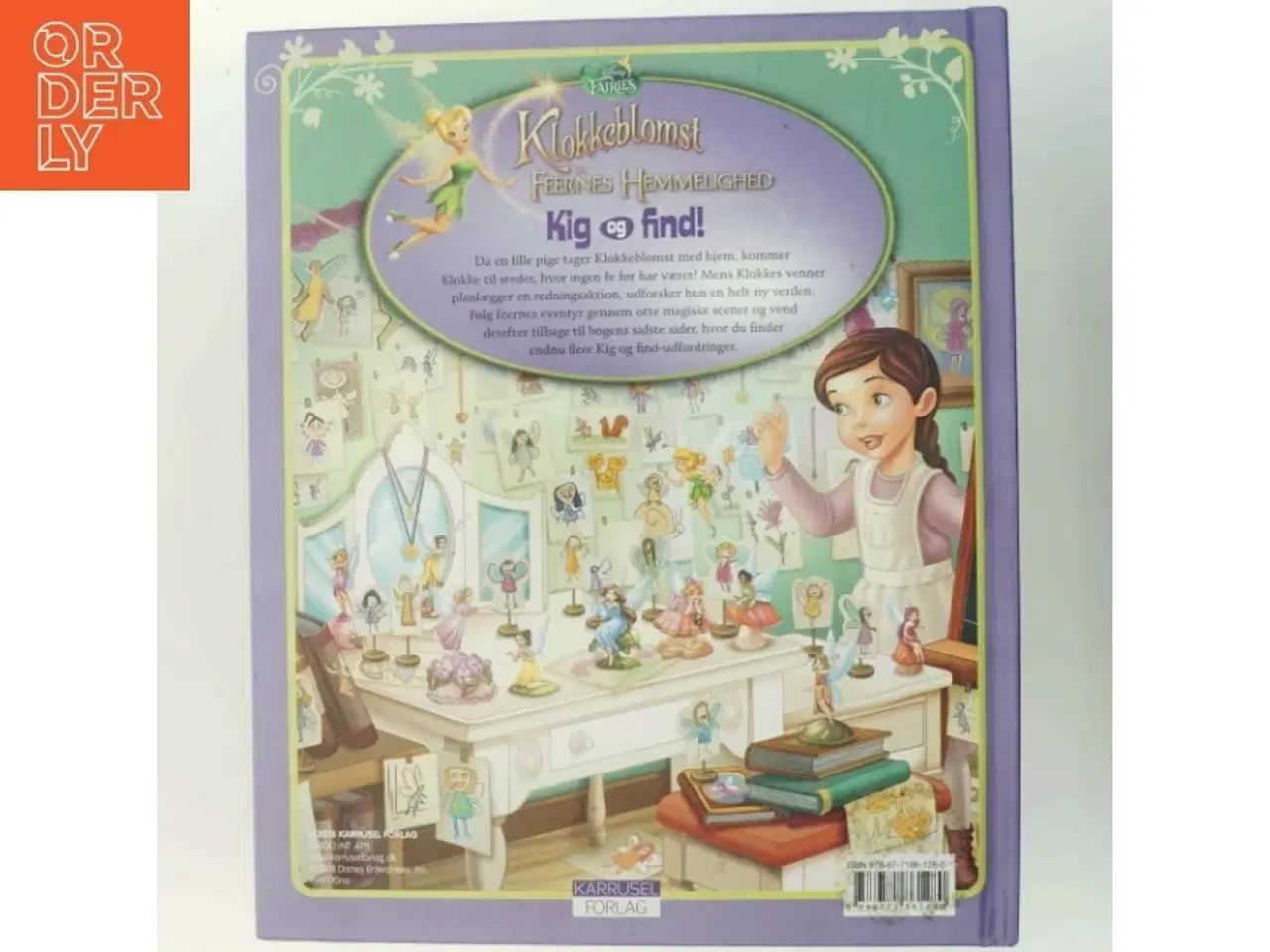 Billede 3 - Klokkeblomst og feernes hemmelighed af Disney (Bog)
