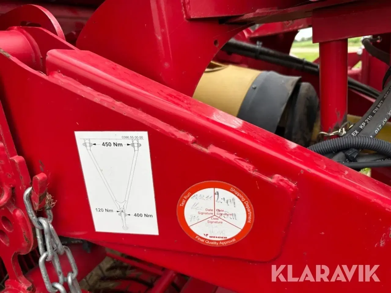 Billede 7 - Halmballepresser med vogn Lely Welger RP 535 Master