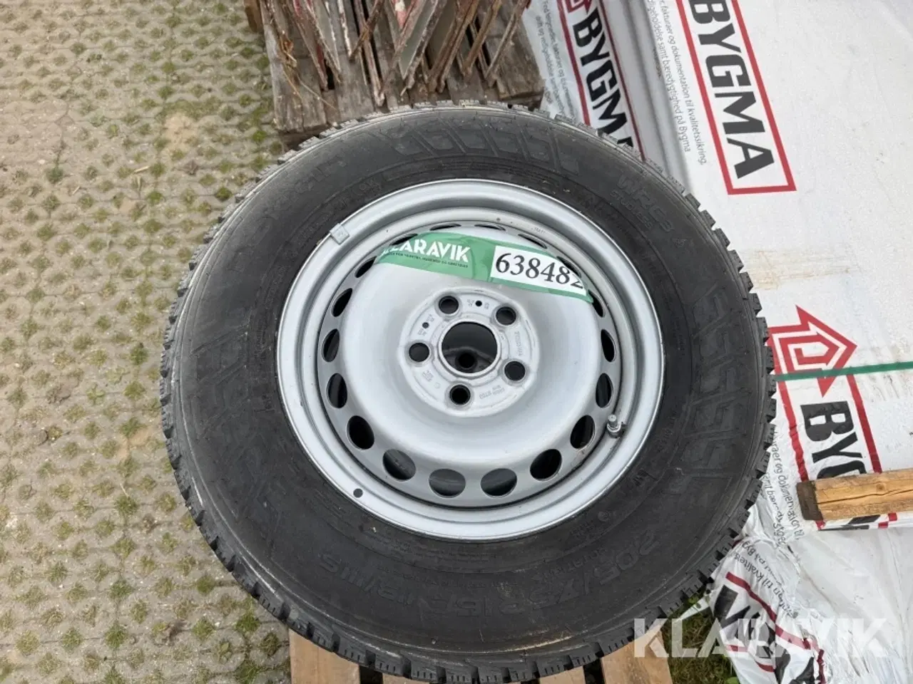 Billede 6 - Dæk på fælge Nokian WRC3 studless