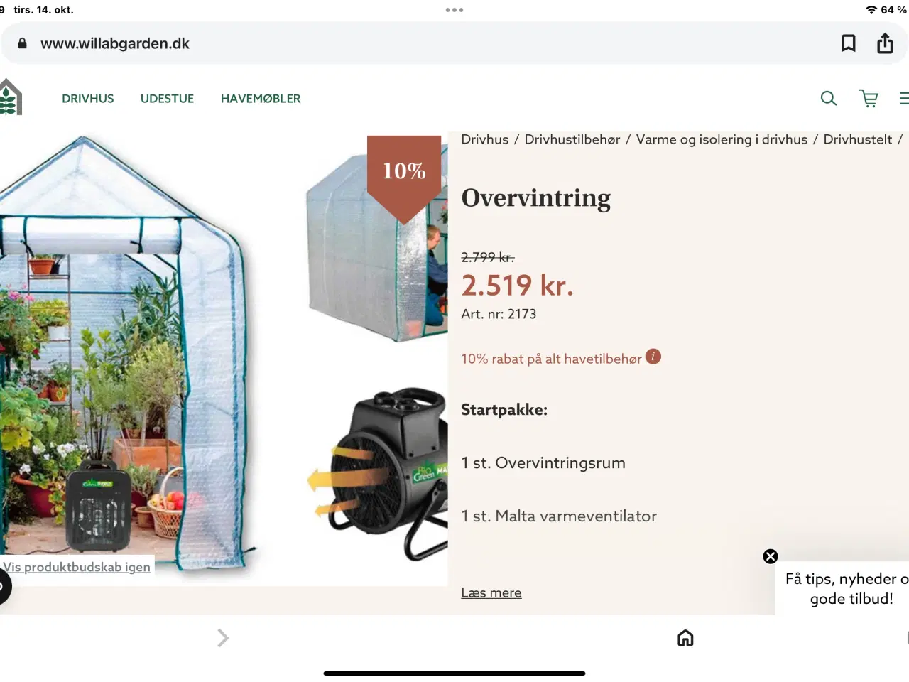 Billede 1 - Vinteropbevaring