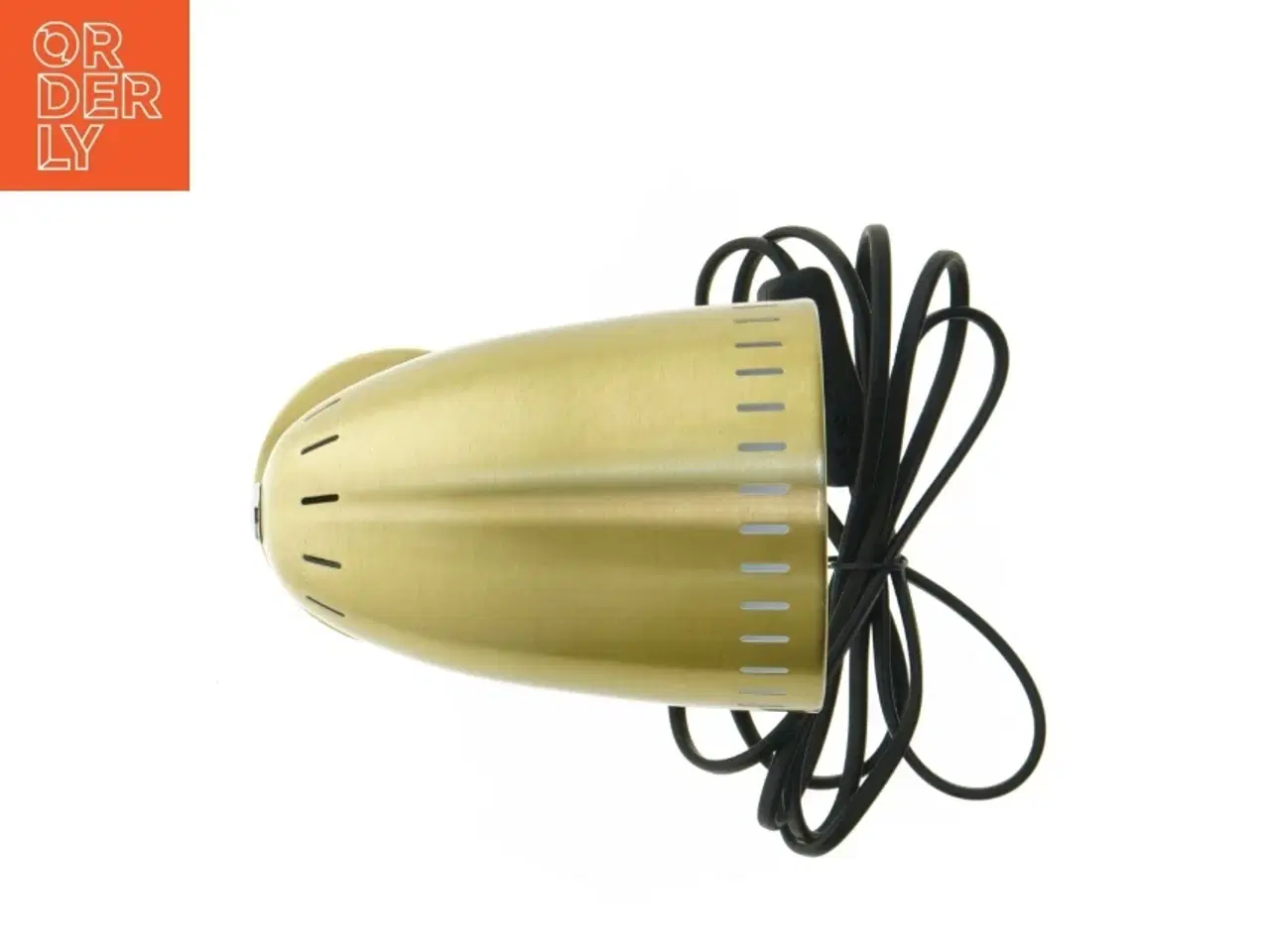 Billede 5 - Væglampe i messing fra SunFlux (str. Ø. 10,5 cm. længde. 17 cm)