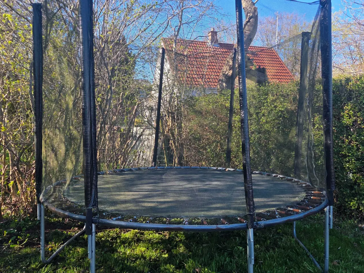 Billede 1 - Stor trampolin GRATIS 