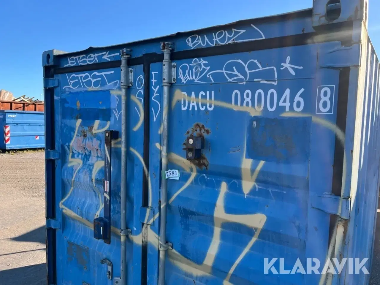 Billede 5 - Materiel container DanContainer 8 fod