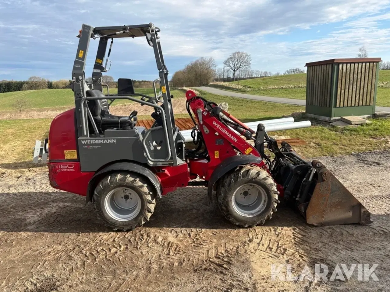 Billede 4 - El Minilæsser Weidemann 1160 eHoftrac