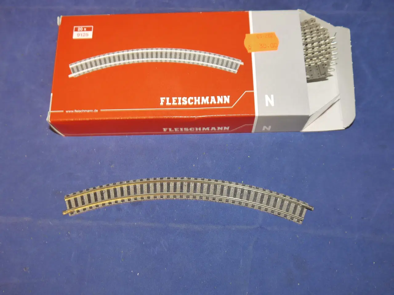 Billede 1 - Fleischmann 9125 Bue 2 Spor N med ballast. Ny vare