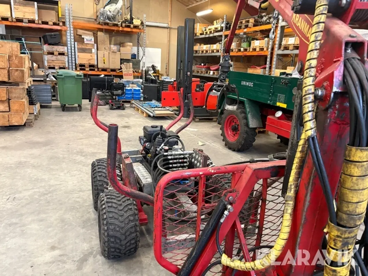 Billede 2 - Atv skovvogn Kranman T1800
