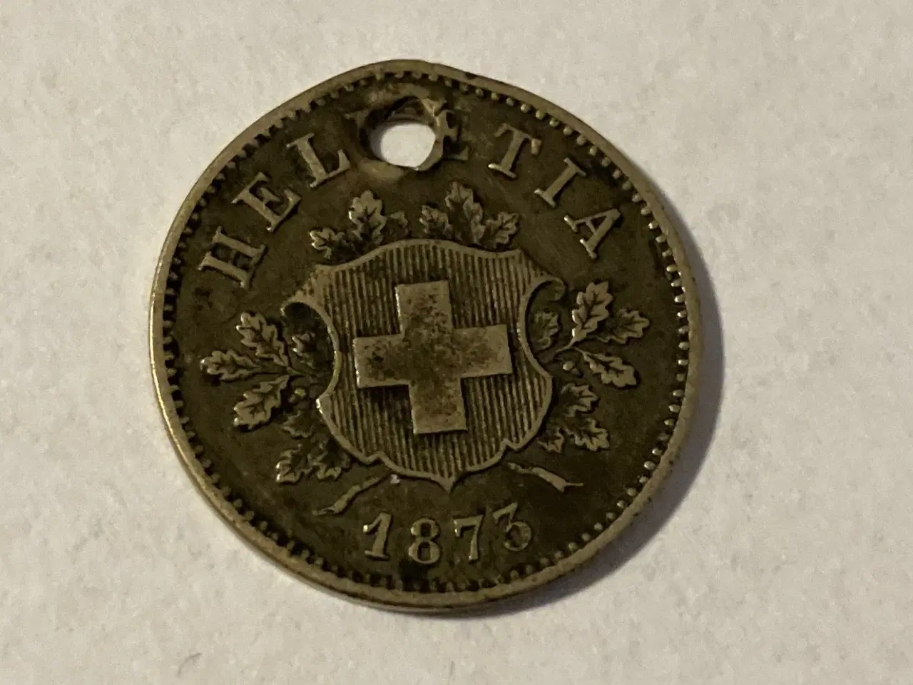 Billede 1 - 10 Rappen 1873 Switzerland