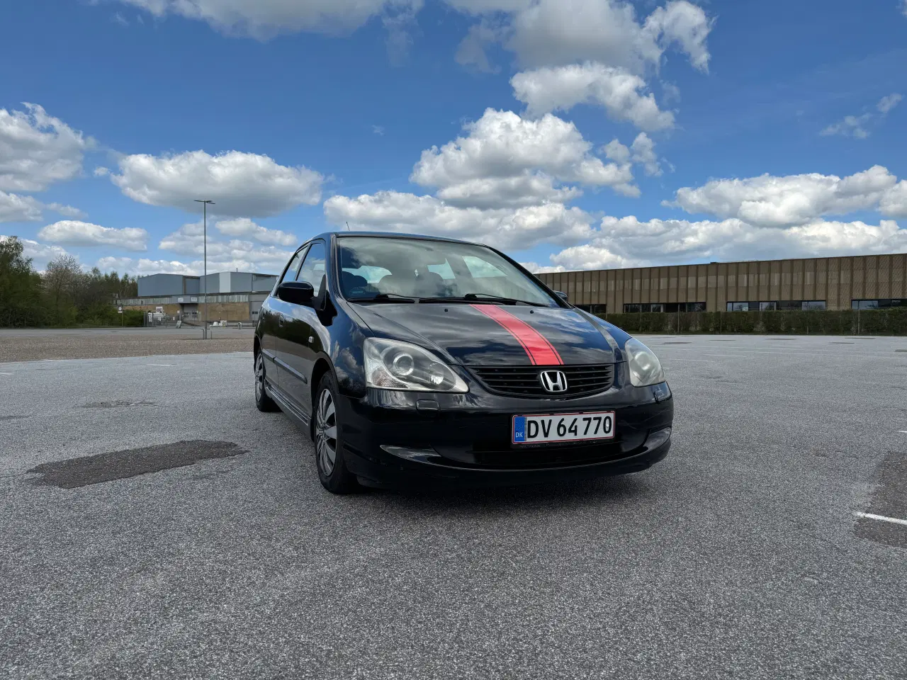 Billede 2 - Honda Civic 1,6i AUT - 5-dørs - God pendlerbil