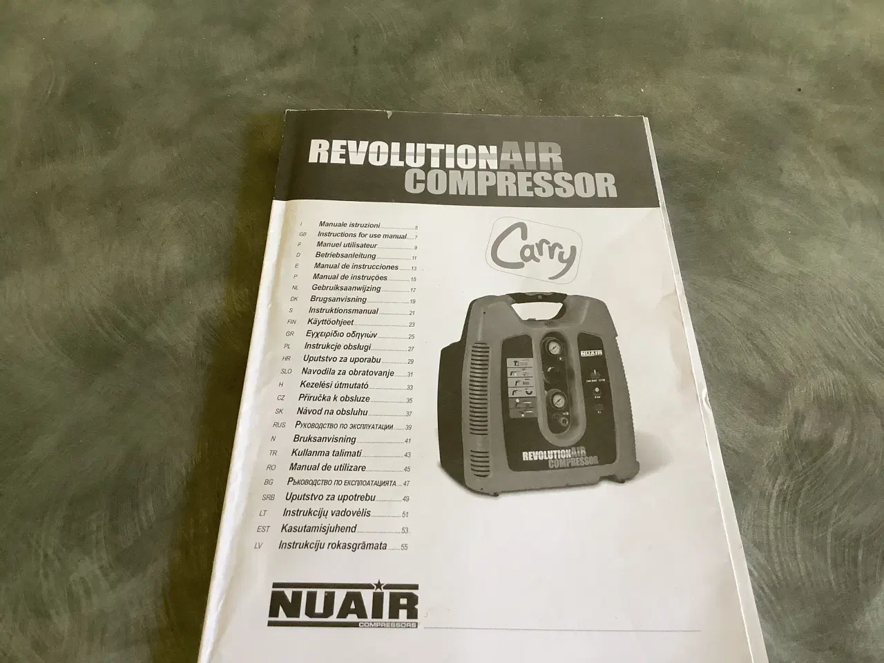 Billede 4 - Bærbar kompressor 6 liters