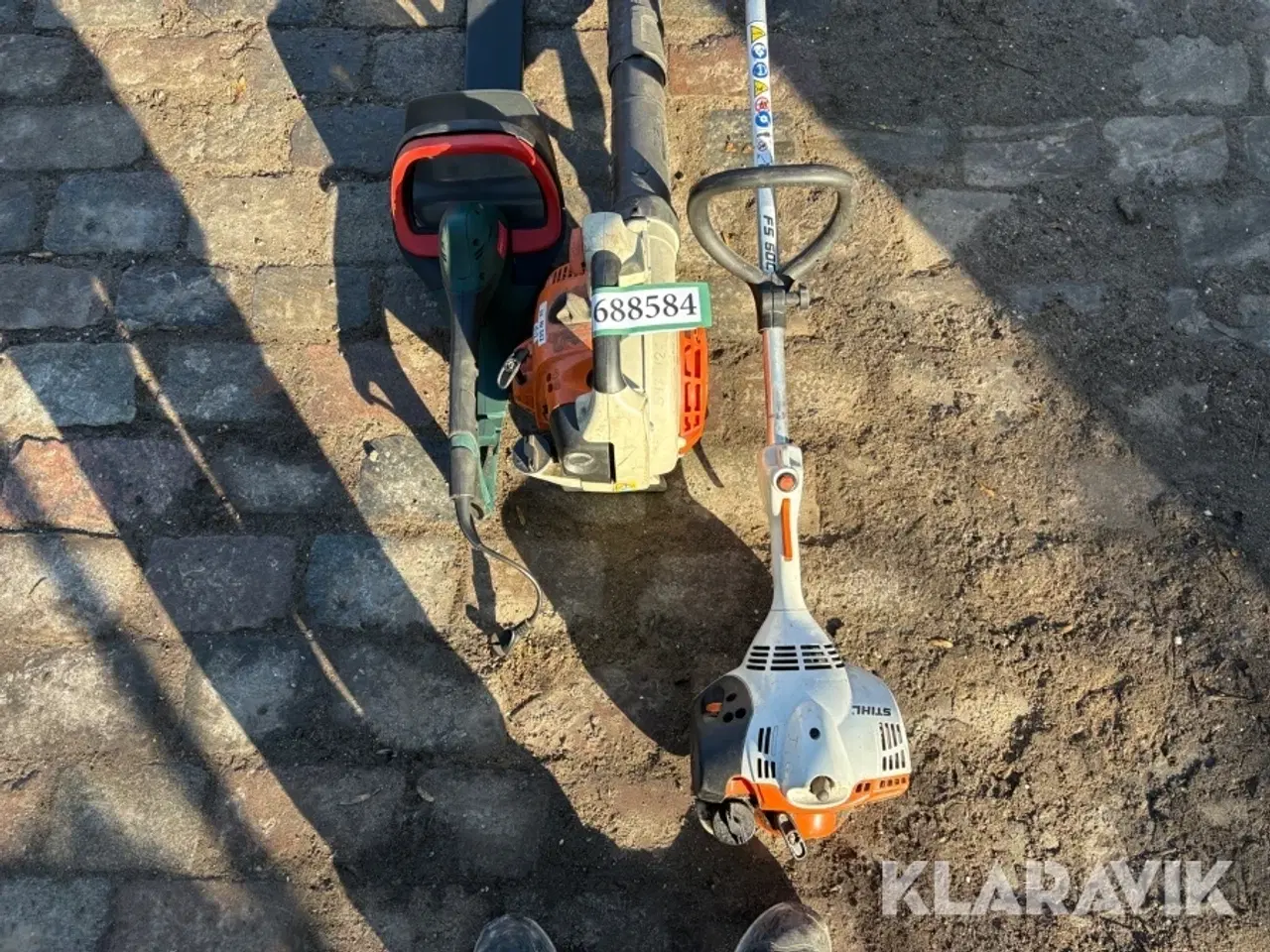 Billede 2 - Løvblæser, hækkeklipper og græstrimmer STIHL,metabo