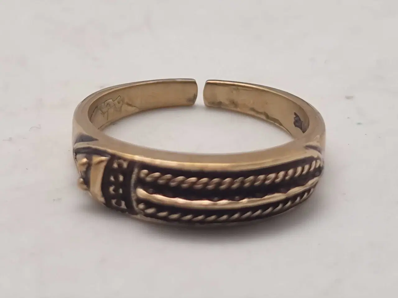 Billede 1 - Vikingetids ring i bronze