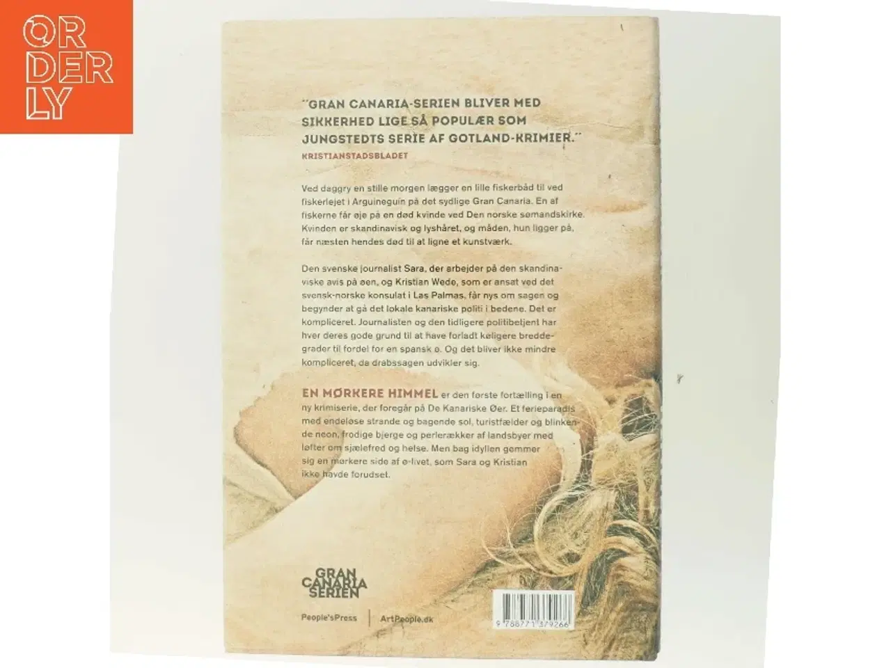 Billede 3 - En mørkere himmel : kriminalroman af Mari Jungstedt (Bog)