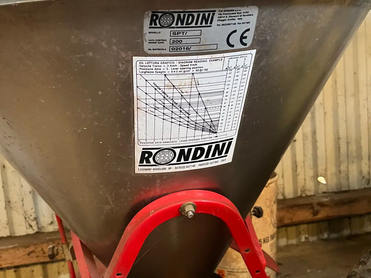 Billede 2 - Rondini gødningspreder