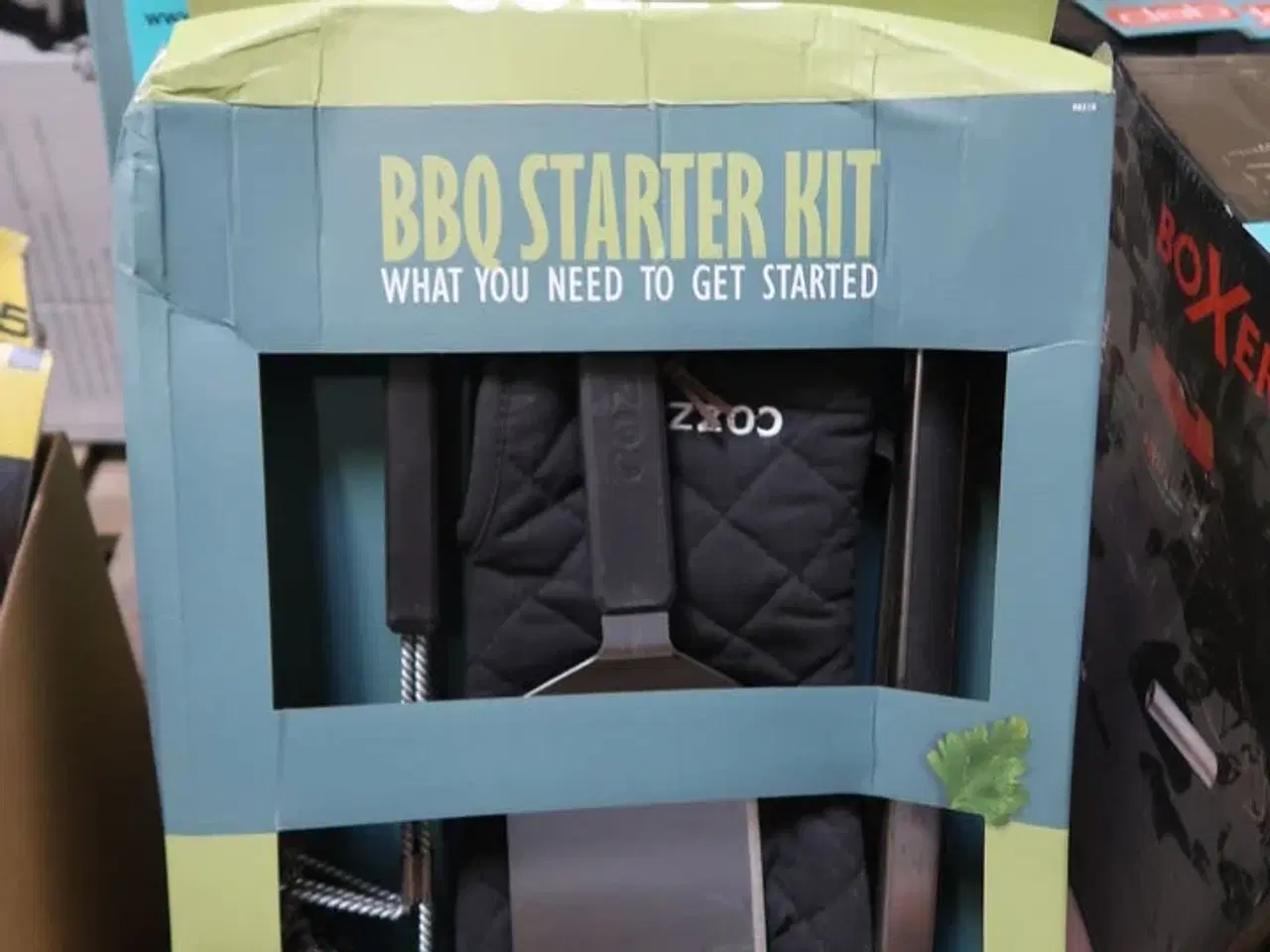 Billede 2 - Cozze BBQ sæt m/tang, spartel, børste og handske 4 dele
