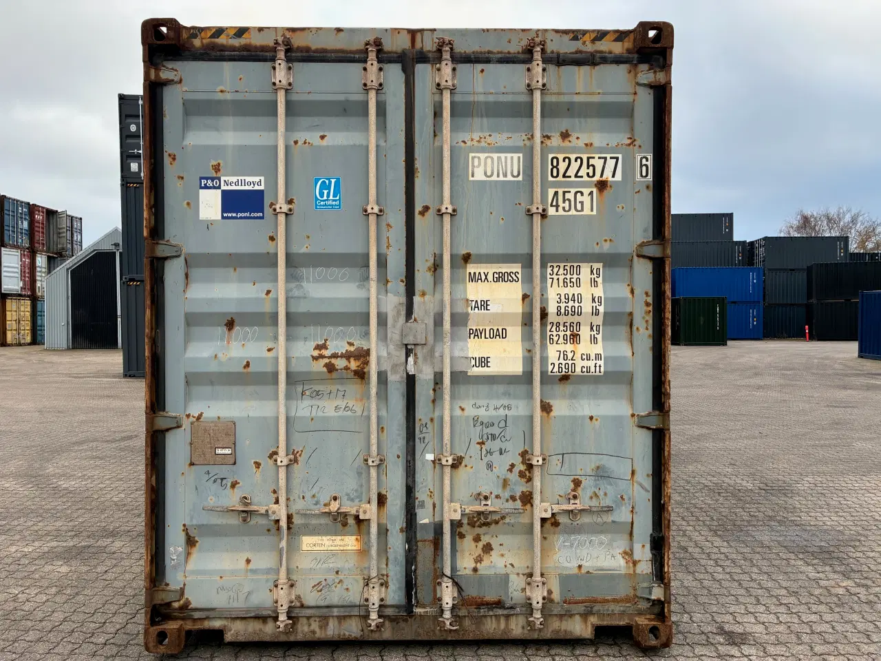 Billede 1 - 40 fods Container HC (290 Cm) - ID: PONU 822577-6